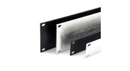 ECT Лицевая алюминиевая панель 4U, серая фото 1