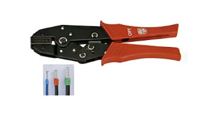 Кримпер для обжима кабельных трубчатых наконечников, OPT LY-35WF фото 2