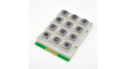 Клавиатура ACCORD AK-207-N-WMB-WP фото 1