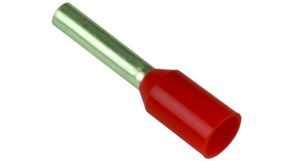 Кабельный наконечник втулочный KST E1508 RED (1000шт) фото 1