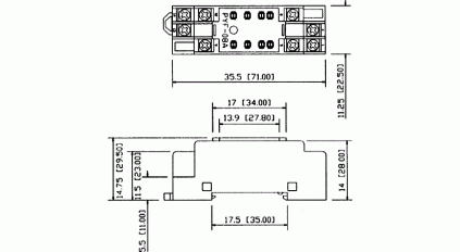Гнездо для реле SONG CHUAN SYF-08A фото 3