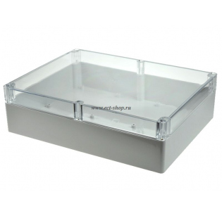 Корпус для РЭА GAINTA G2029C, 300x230x86 мм, Поликарбонат, Светло-серый