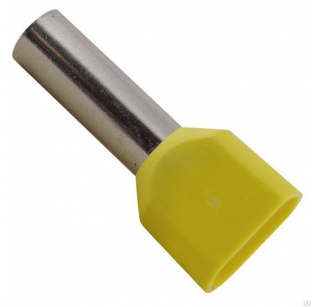 Наконечники трубч изол KST TE6014 YELLOW (500шт)
