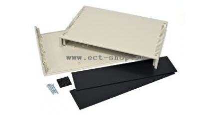 Корпус для РЭА GAINTA G756V, 300x200x75 мм, ABS, Светло-серый фото 1