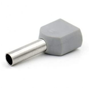 Наконечники трубч изол KST TE7508 GREY (1000шт)