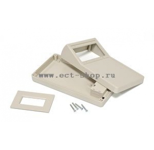 Корпус для РЭА GAINTA G1189G (BC), 189x104x33 мм, ABS, Светло-серый