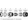 Кабельный ввод AVC MG20A-H3-05B-ST фото 4