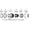 Кабельный ввод AVC MSA20-13-FH фото 6
