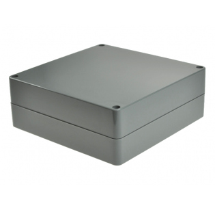 Корпус для РЭА GAINTA G396, 160x160x60 мм, ABS, Темно-серый