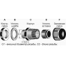 Кабельный ввод AVC MGB8-02B-ST фото 4