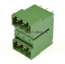 Клеммная колодка DINKLE 5EHDBV-06P, 6 контактов, сечение провода - мм2, ток 18 A, Зеленый фото 2