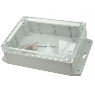 Корпус для РЭА GAINTA G214CMF, 171x121x55 мм, Поликарбонат, Светло-серый