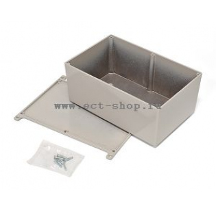 Корпус для РЭА GAINTA G0347FG, 187x118x81 мм, Алюминий, Светло-серый