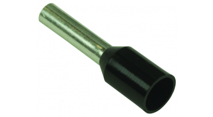 Наконечник кабельный втулочный KST E6012 BLACK (1000шт) фото 1