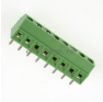 Клеммная колодка DINKLE EK381V-05P, Винтовая, 5 контактов, сечение провода 0.5-1.5 мм2, ток 12 A, Зеленый фото 2