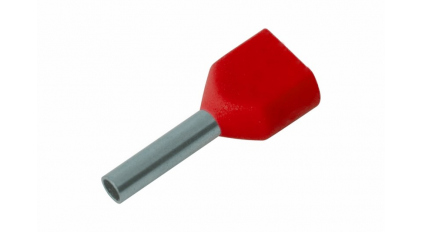 Кабельный наконечник втулочный KST TE1010 RED (1000шт) фото 1