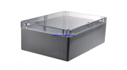 Корпус для РЭА GAINTA G238C, 265x185x95 мм, Поликарбонат, Светло-серый фото 1