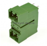 Клеммная колодка DINKLE 5EHDBV-04P, 4 контакта, сечение провода - мм2, ток 18 A, Зеленый фото 2