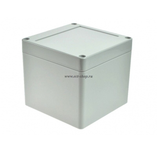 Корпус для РЭА GAINTA G2102, 100x100x90 мм, Поликарбонат, Светло-серый