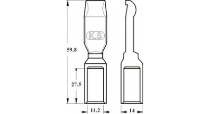 Контакт разъема KST BMC60AG фото 4