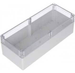 Корпус для РЭА GAINTA G2128C, 353x140x121 мм, Поликарбонат, Светло-серый