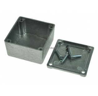 Корпус для РЭА GAINTA G0470, 50x50x31 мм, Алюминий, Натуральный