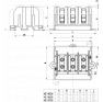 Клеммная колодка ENSTO KE85.30, Винтовая, сечение провода 10-35 мм2, ток 99 A, Белый фото 7
