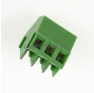 Клеммная колодка DINKLE EK508A-03P, Винтовая, 3 контакта, сечение провода 0.14-2.5 мм2, ток 24 A, Зеленый фото 3