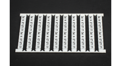 Маркер для клеммников DIN DINKLE TM07W-DH01 фото 1