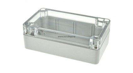 Корпус для РЭА GAINTA G203C, 115x65x40 мм, Поликарбонат, Светло-серый фото 1