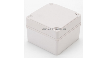 Корпус для РЭА WME (YEE) EPA121209G, 125x125x90 мм, АБС, Светло-серый фото 1