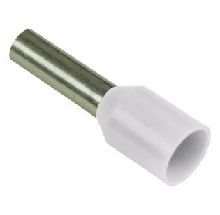Наконечники трубч изол KST E7506 WHITE (1000шт)