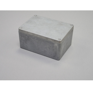 Корпус для РЭА ECT G108-RU, 125x80x57 мм, Алюминий, Натуральный