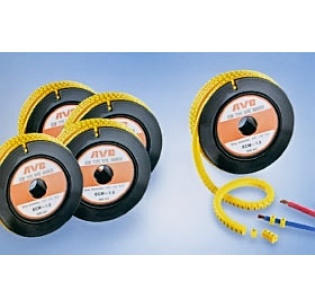 Маркеры кабельные AVC ECM-1.5R-T (1000шт)