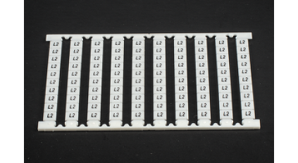 Маркер для клеммников DIN DINKLE TM07W-BV02 фото 1