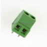 Клеммная колодка DINKLE TB18V-02P, Винтовая, 2 контакта, сечение провода 0.5-2.5 мм2, ток 20 A, Зеленый фото 2