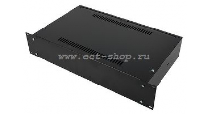 Корпус для РЭА ECT 3601UB(НН), 363x425x40 мм, Сталь, Черный фото 1