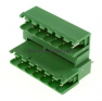Клеммная колодка DINKLE 5EEHDV-14P, 14 контактов, сечение провода - мм2, ток 18 A, Зеленый фото 2