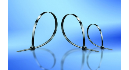 Стяжки пластиковые AVC ALT-200L-B-AA (100шт) фото 1