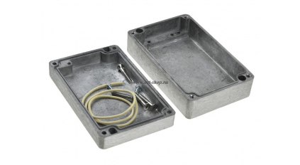 Корпус для РЭА GAINTA G107, 125x80x40 мм, Алюминий, Натуральный фото 1