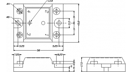 Твердотельное реле COSMO KSA425AC8 фото 4