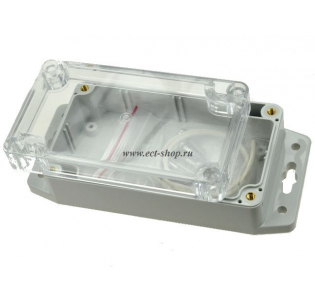 Корпус для РЭА GAINTA G203CMF, 115x65x40 мм, Поликарбонат, Светло-серый