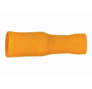 Кабельный разъем круглый штыревой female 5.0 KST FRV5-195-YELLOW (500шт)