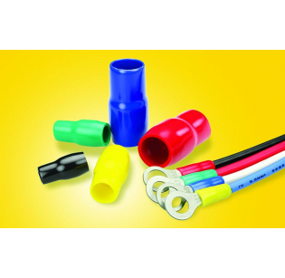 Защитные гильзы для клемм AVC ACS-1.25-Yellow (100шт)