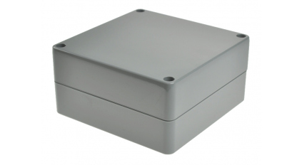 Корпус для РЭА GAINTA G386, 120x120x60 мм, ABS, Темно-серый фото 1