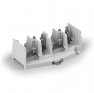 Клеммная колодка ENSTO KF7.70, шпилька, сечение провода 6-70 мм2, ток 192 A, Белый фото 3