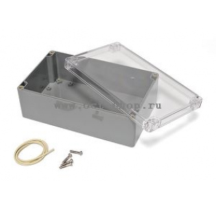 Корпус для РЭА GAINTA G373C, 200x120x75 мм, ABS, Темно-серый