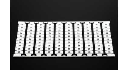 Маркер для клеммников DIN DINKLE TM10W-FV03 фото 1