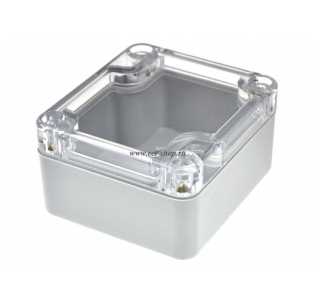 Корпус для РЭА GAINTA G201C, 64x58x35 мм, Поликарбонат, Светло-серый