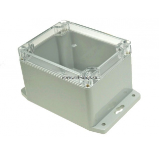 Корпус для РЭА GAINTA G221CMF, 115x90x80 мм, Поликарбонат, Светло-серый